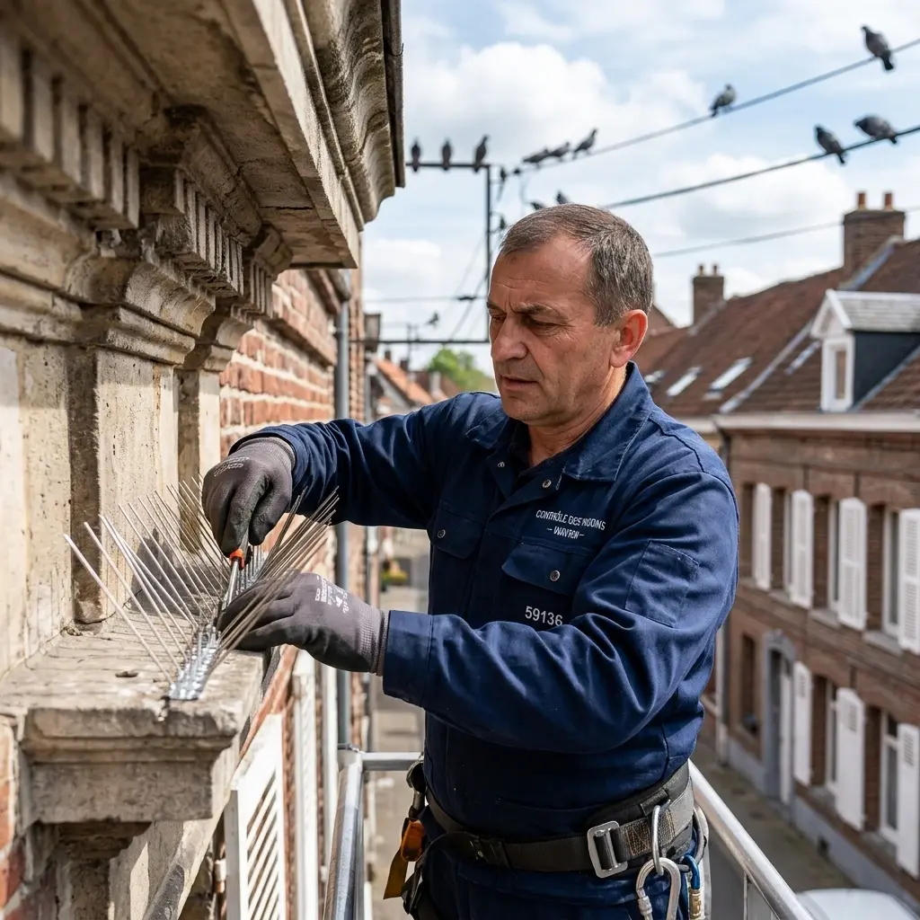 Besoin d'un dépigeonnage rapide à Wavrin ?