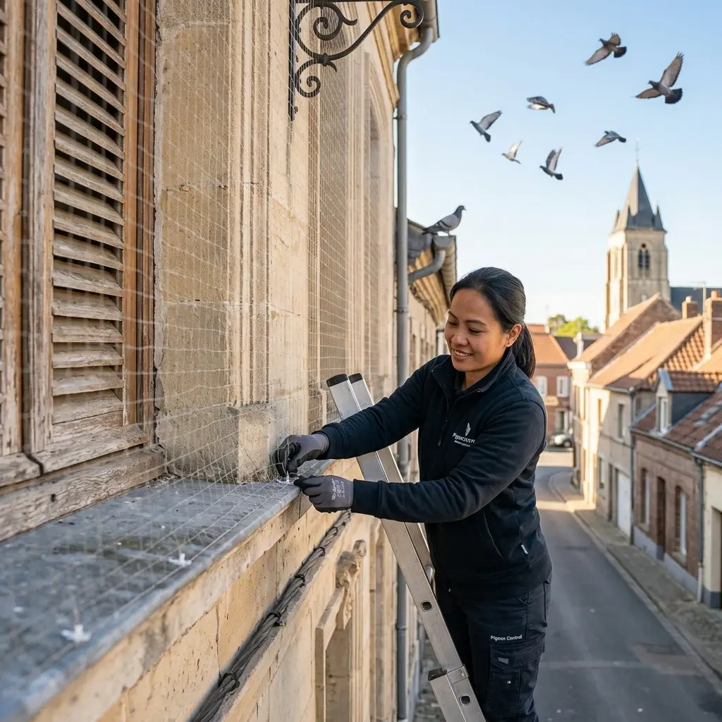 Prévenir l'installation des pigeons chez vous