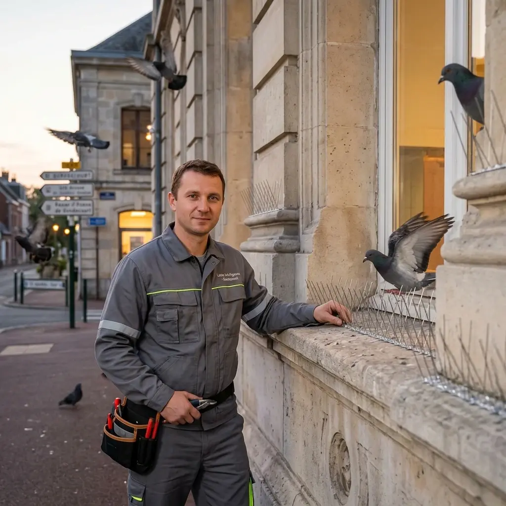 Une approche technique pour éloigner les pigeons
