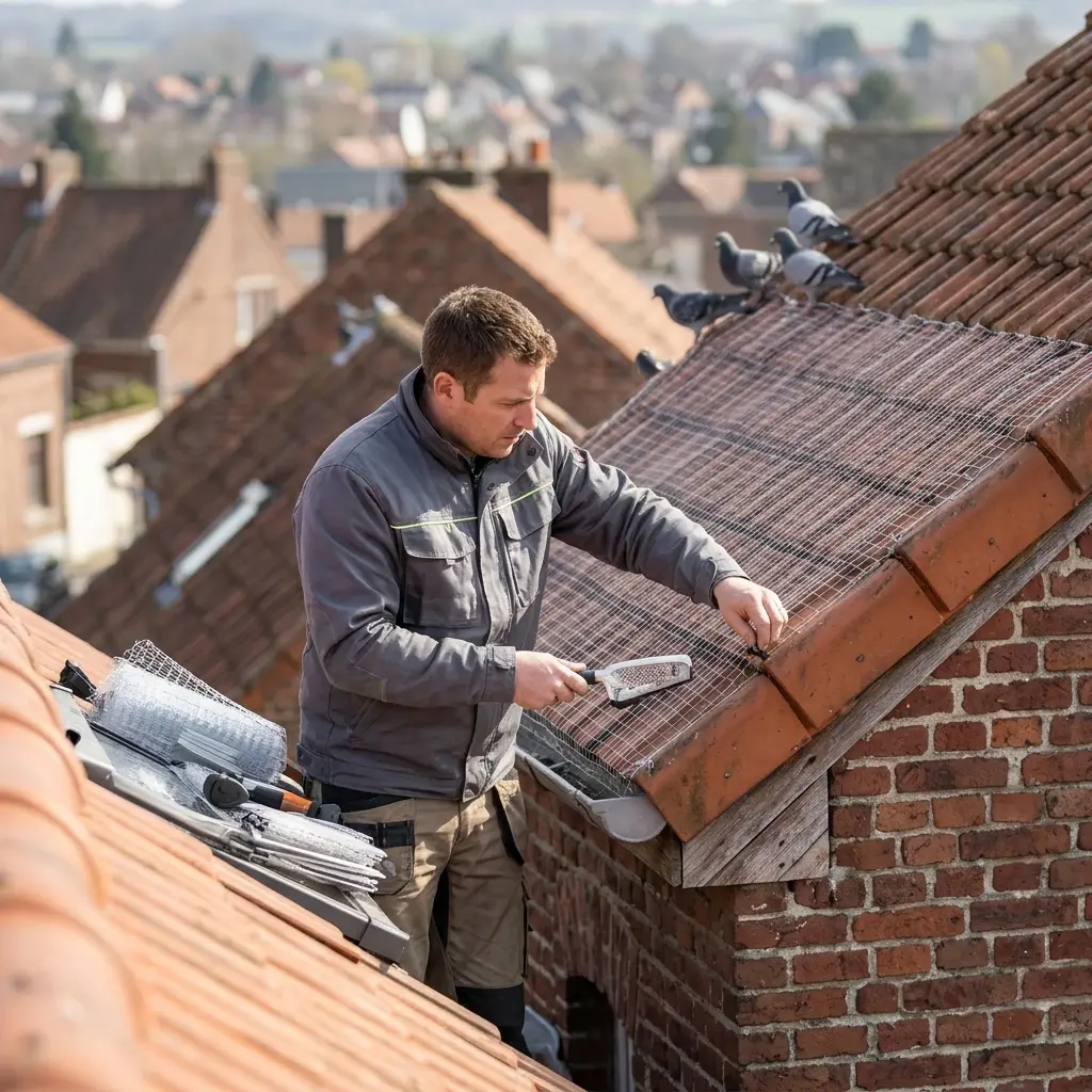 Comment limiter l'installation des pigeons chez vous à Lourches
