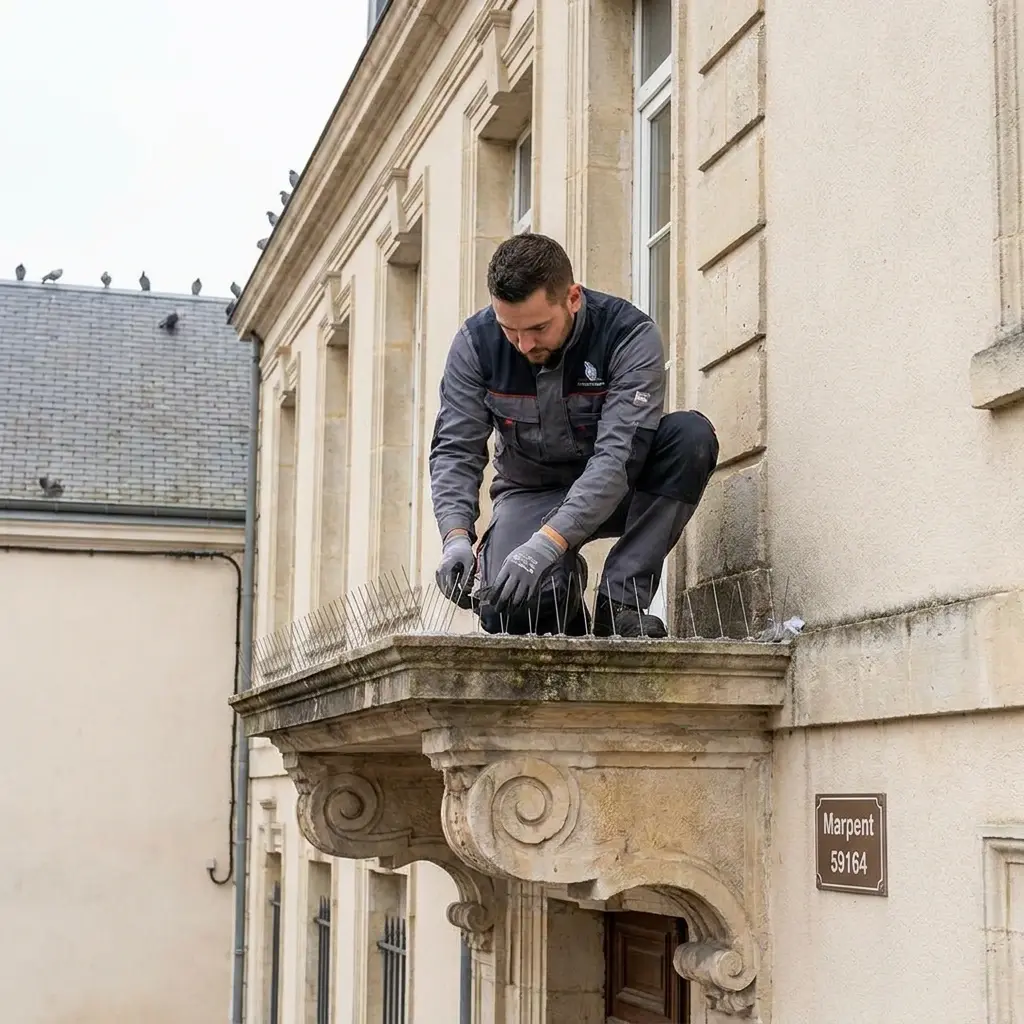 Dépigeonnage Marpent (59164)