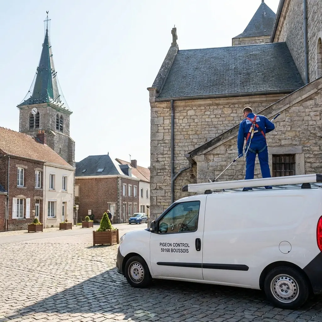 Prévenir l'installation des pigeons chez vous à Boussois