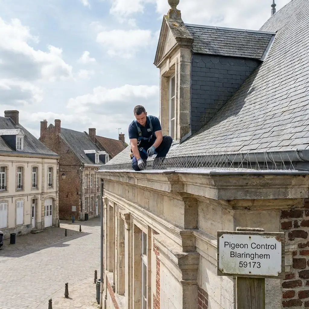 Comment se déroule l'intervention à Blaringhem ?