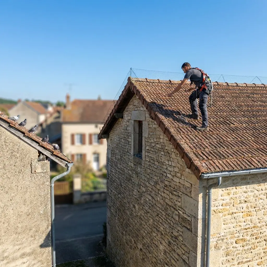 Notre approche technique pour chasser les pigeons