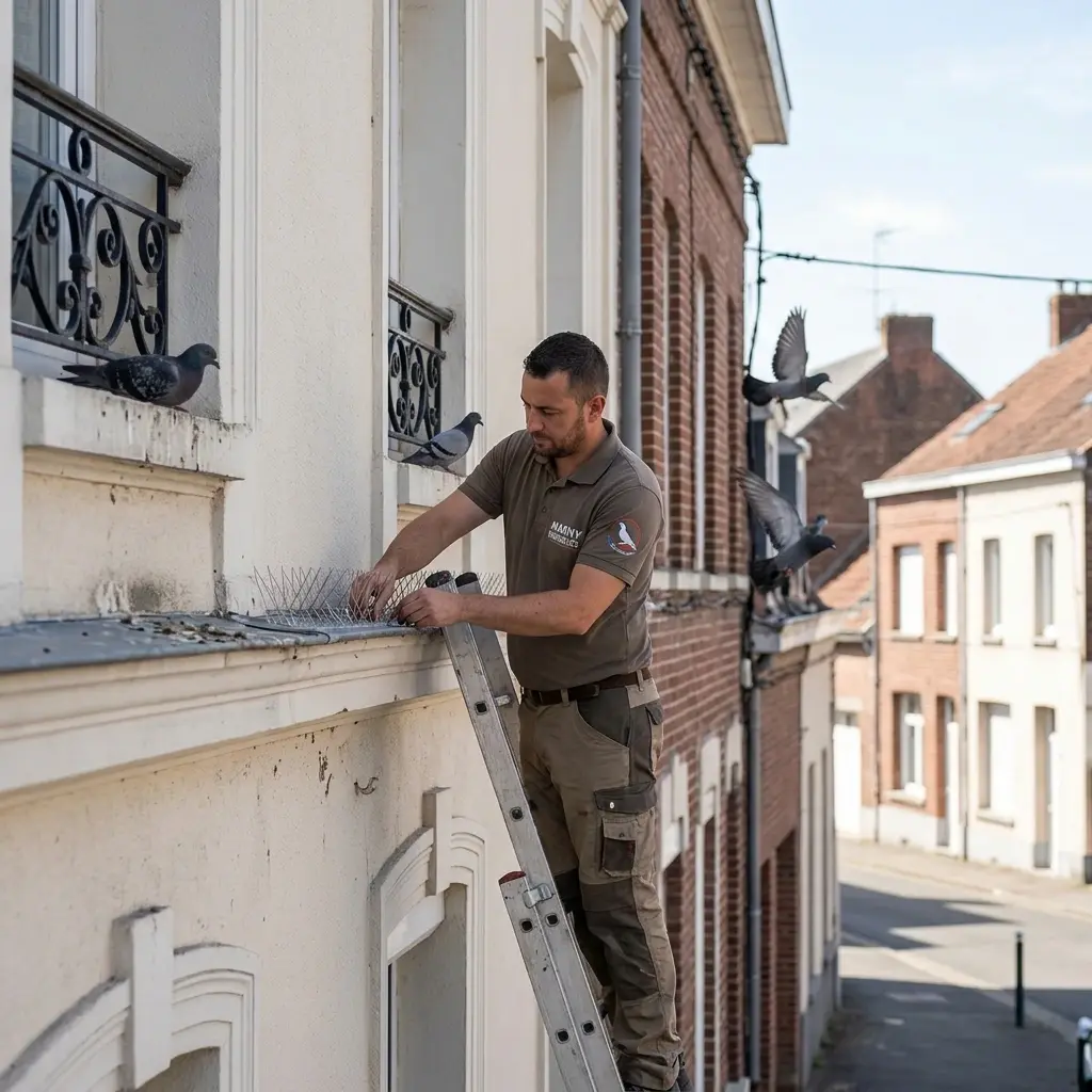 Comment se déroule le dépigeonnage à Masny ?