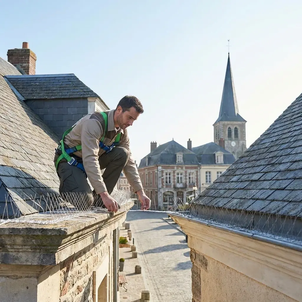 Comment prévenir l'installation des pigeons à Sains-du-Nord ?