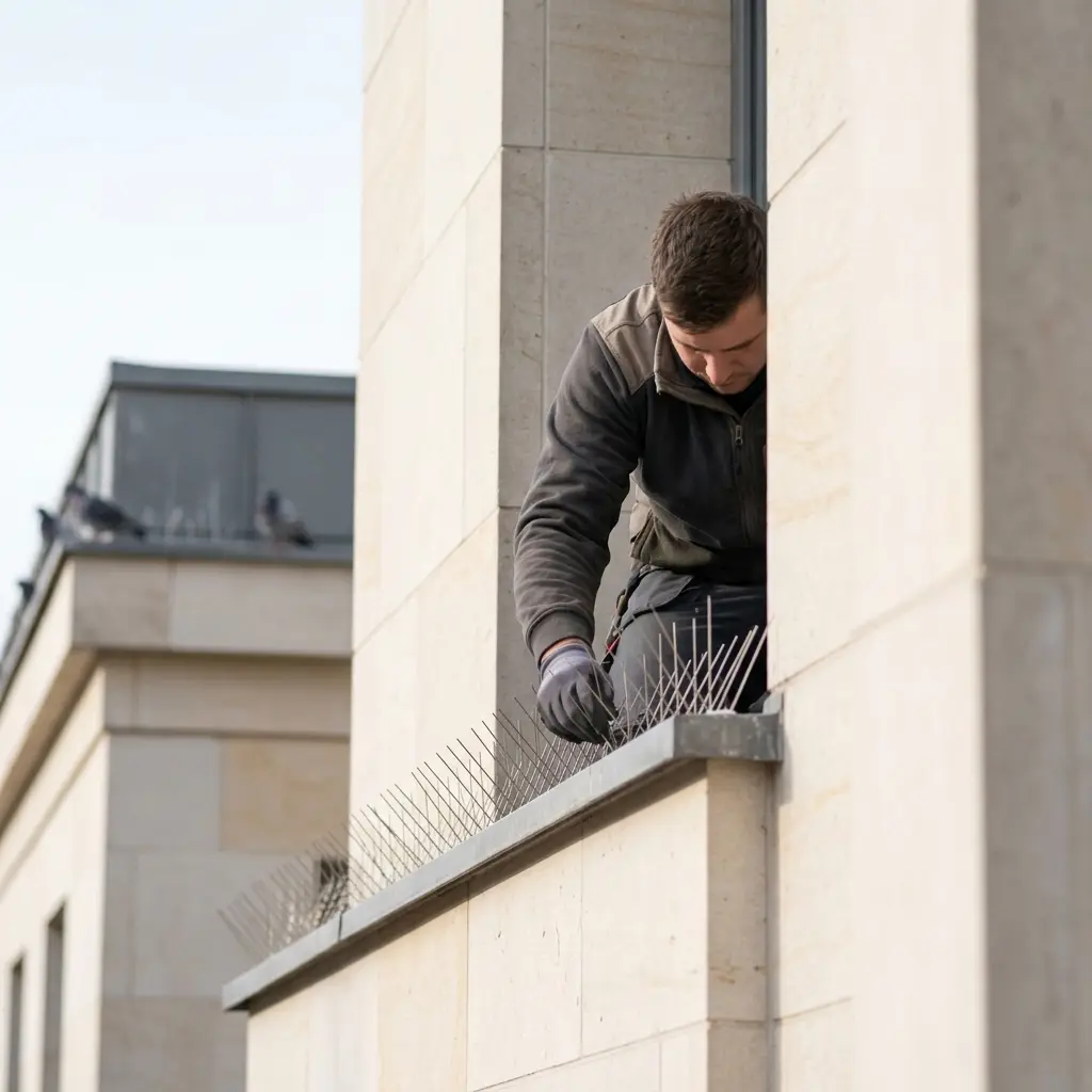 Comment nous traitons l'invasion de pigeons à Anor