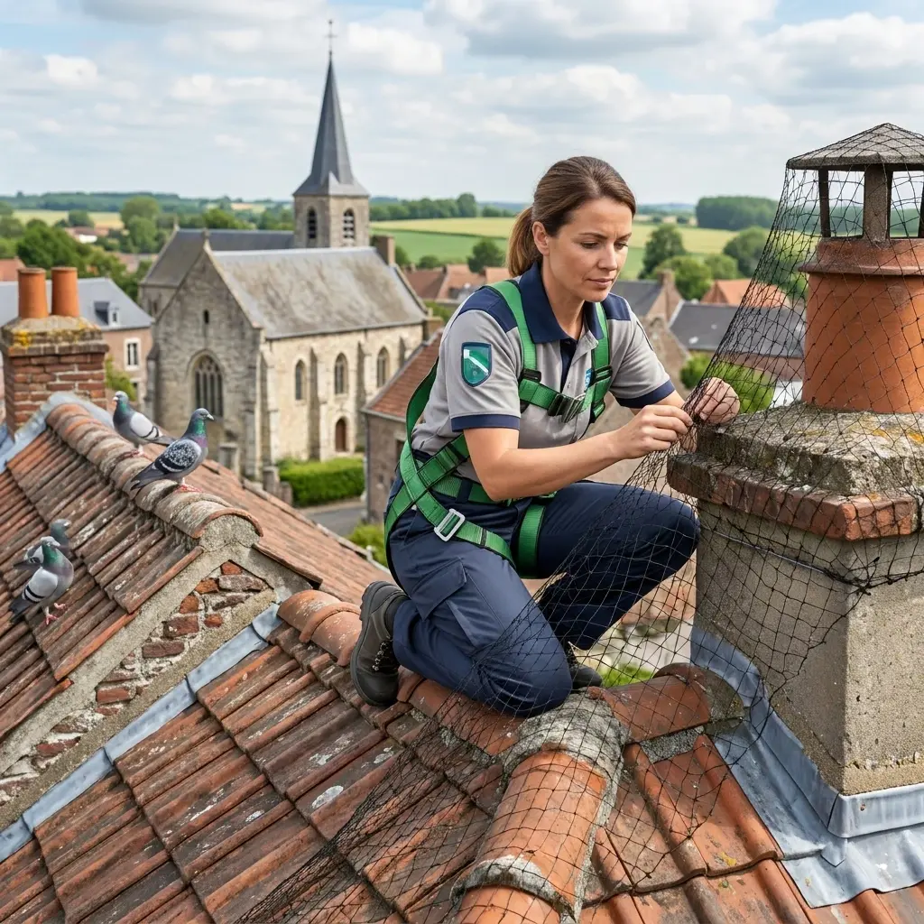 Comment prévenir le retour des pigeons sur vos propriétés