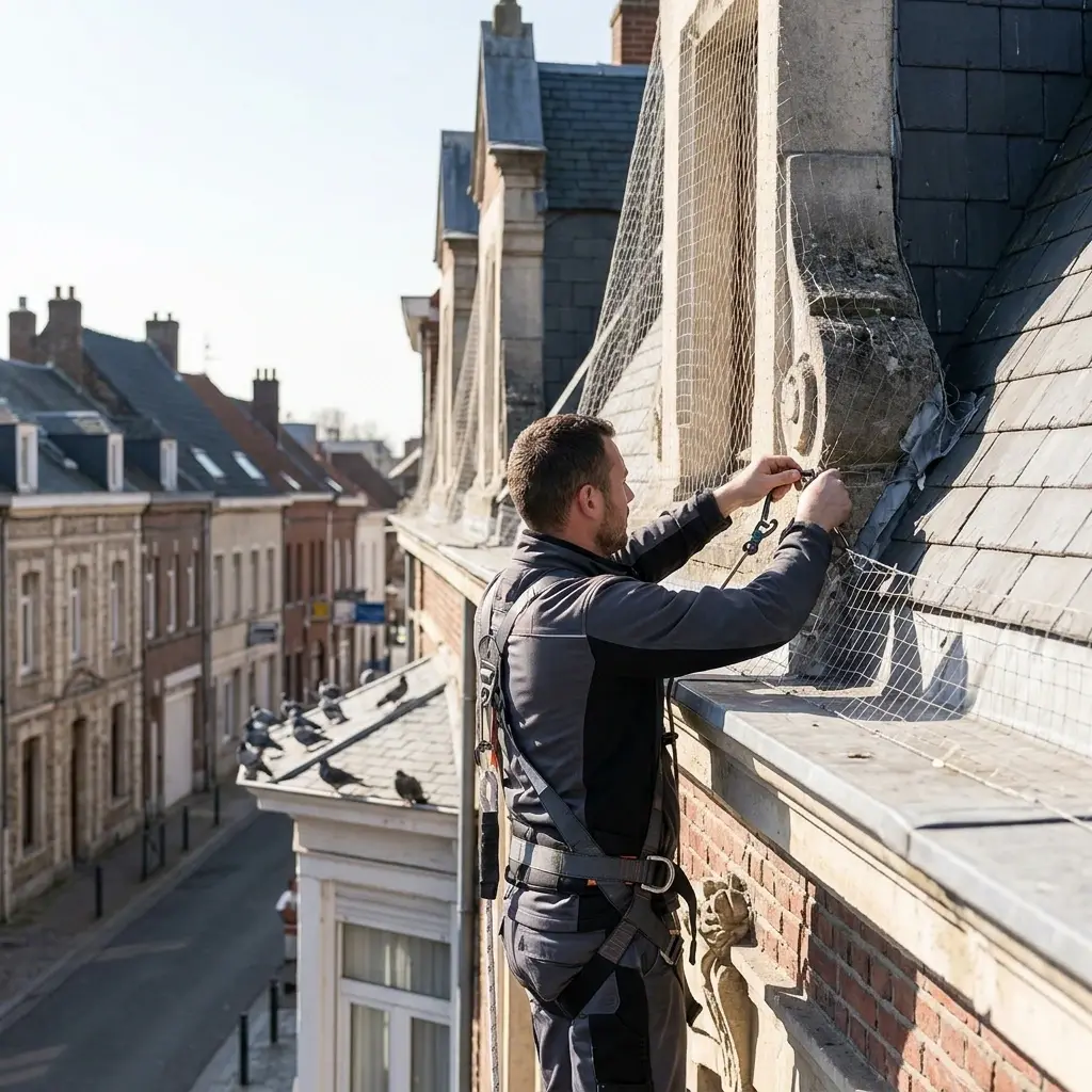 Une approche technique pour chasser les pigeons
