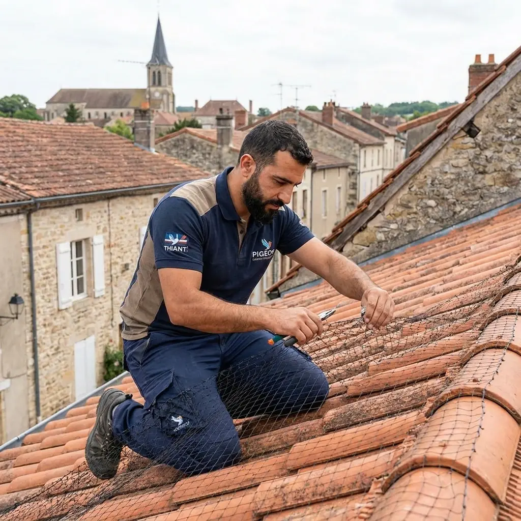 Un traitement anti-pigeons rigoureux et efficace