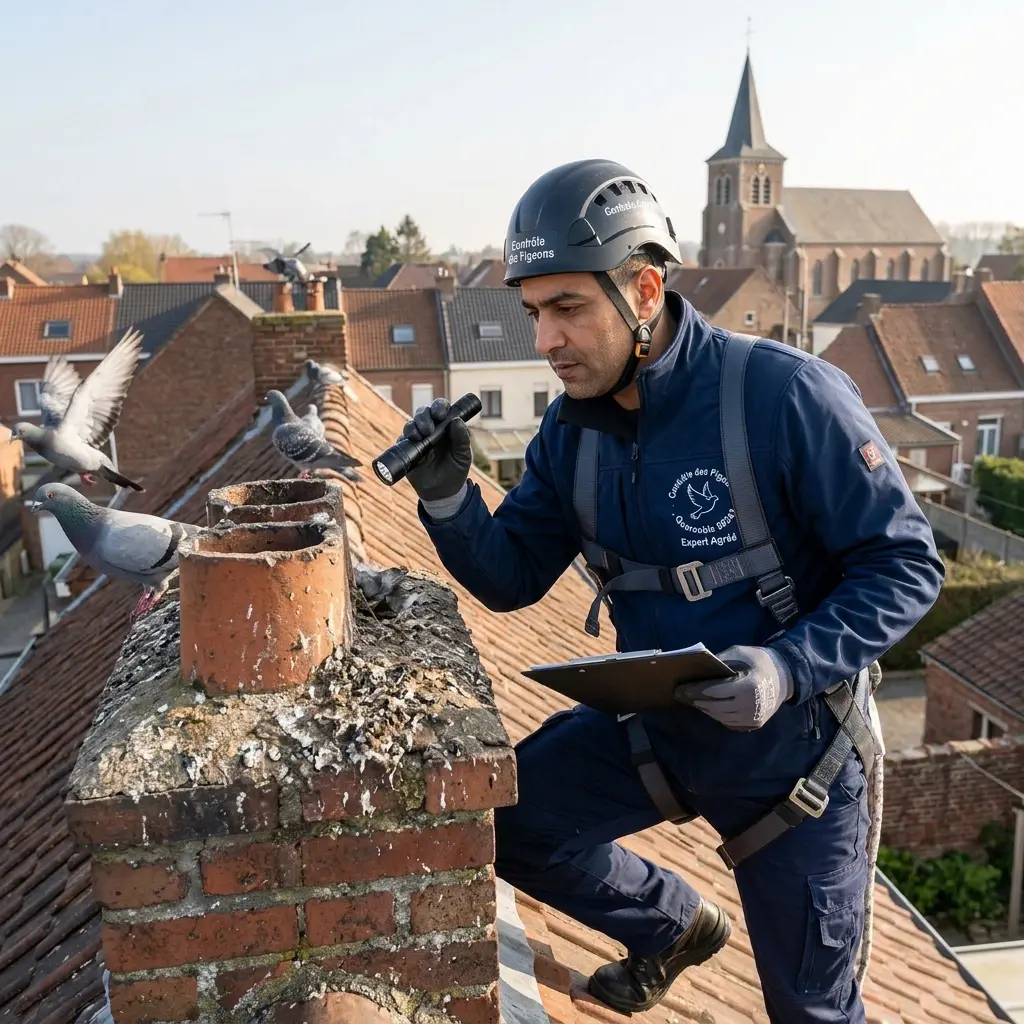 Notre stratégie de traitement anti-pigeons