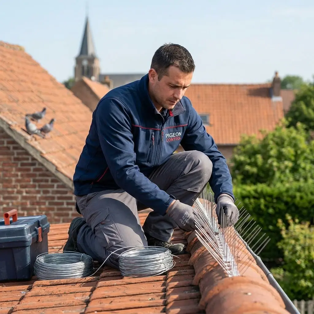 Comment se déroule le dépigeonnage à Fretin ?