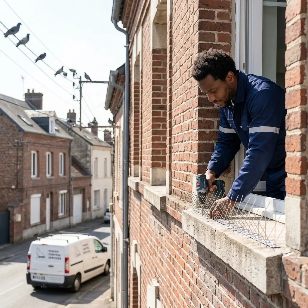 Comment limiter l'installation des pigeons chez vous ?