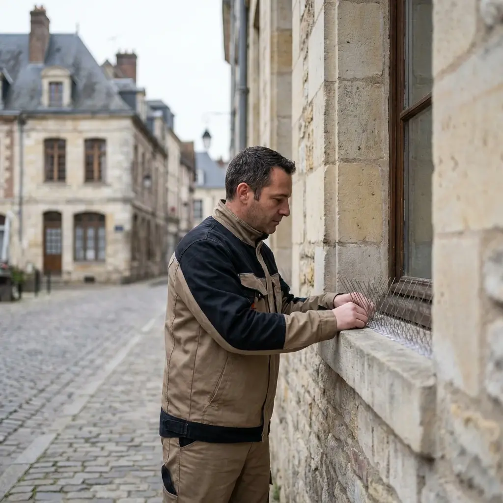Un traitement technique et ciblé contre les pigeons