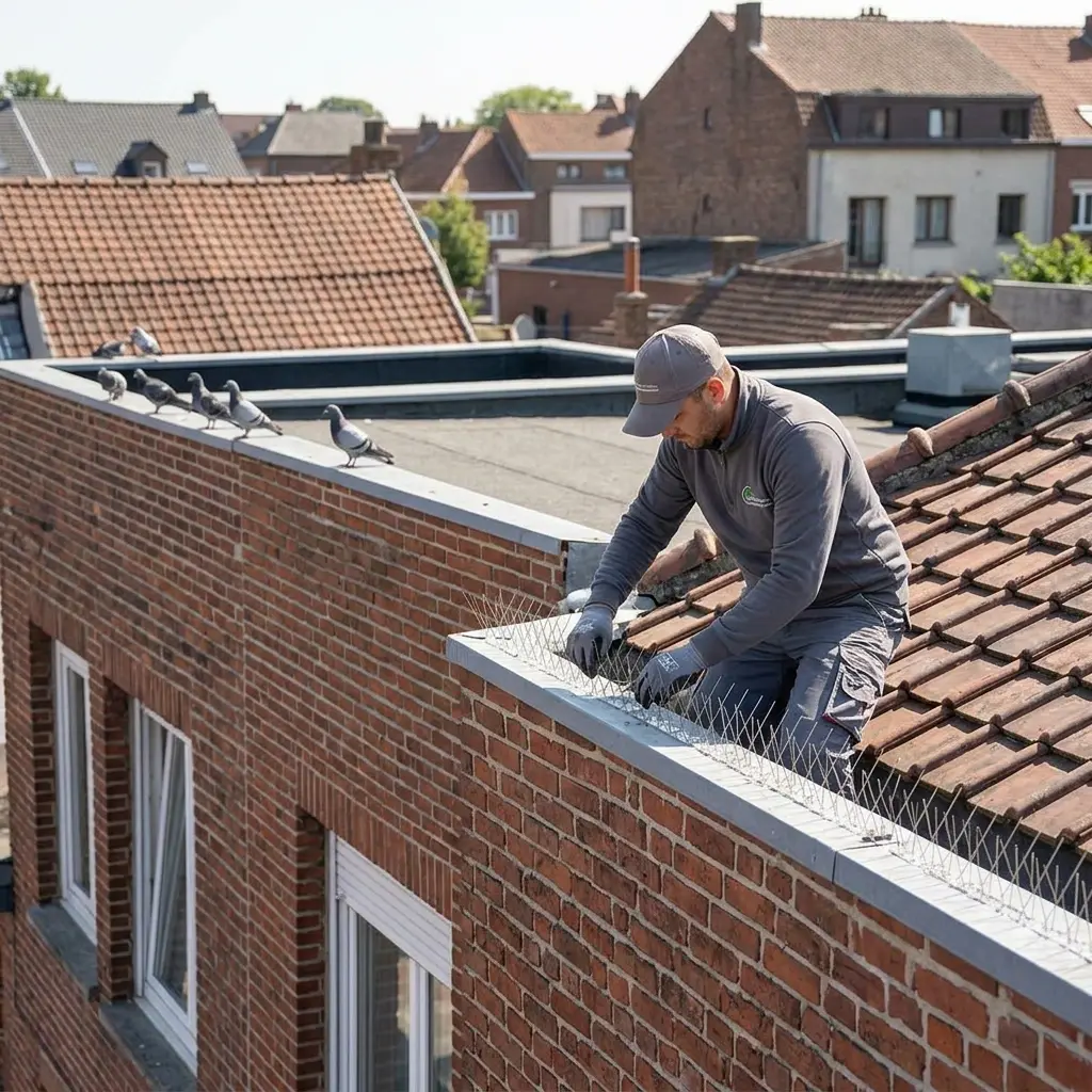 Une stratégie de lutte efficace contre les pigeons