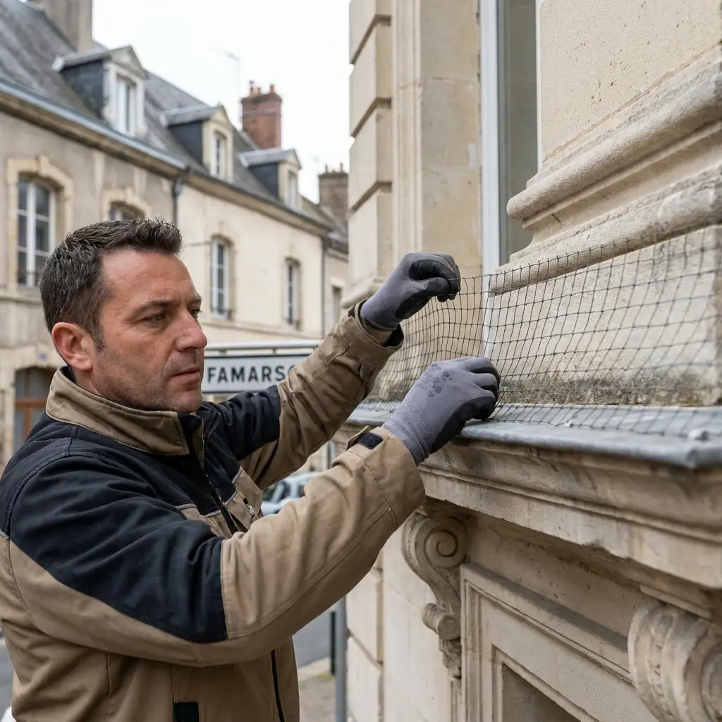 Une approche technique pour chasser les pigeons