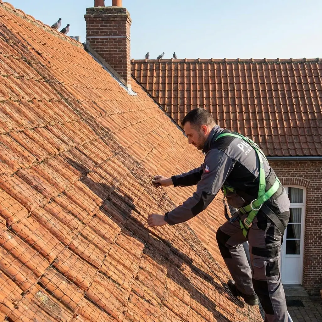 Adoptez les bons gestes pour limiter l'installation des pigeons