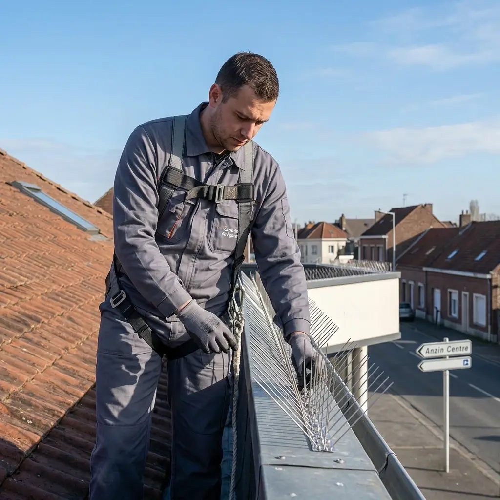 Une stratégie de lutte efficace contre les pigeons