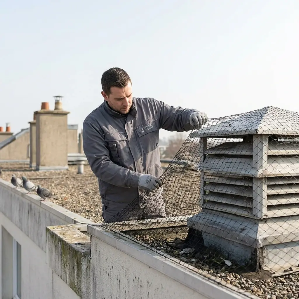 Une stratégie complète pour chasser les pigeons durablement