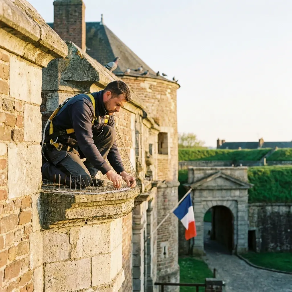 Le protocole technique de dépigeonnage