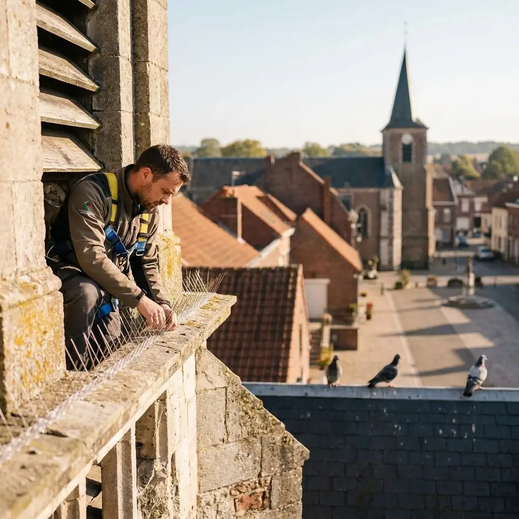 Notre approche technique pour le dépigeonnage