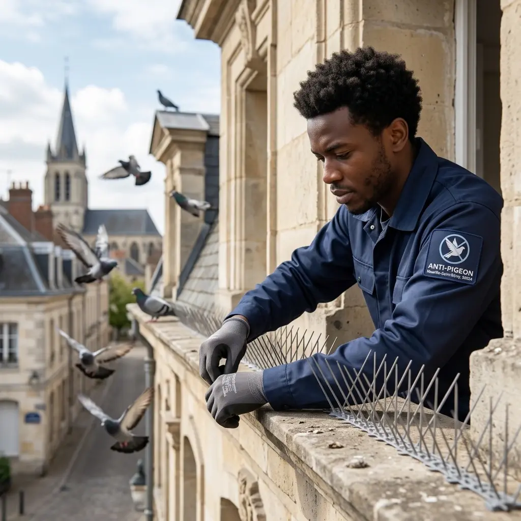 Comment prévenir le retour des pigeons à Neuville-Saint-Rémy ?