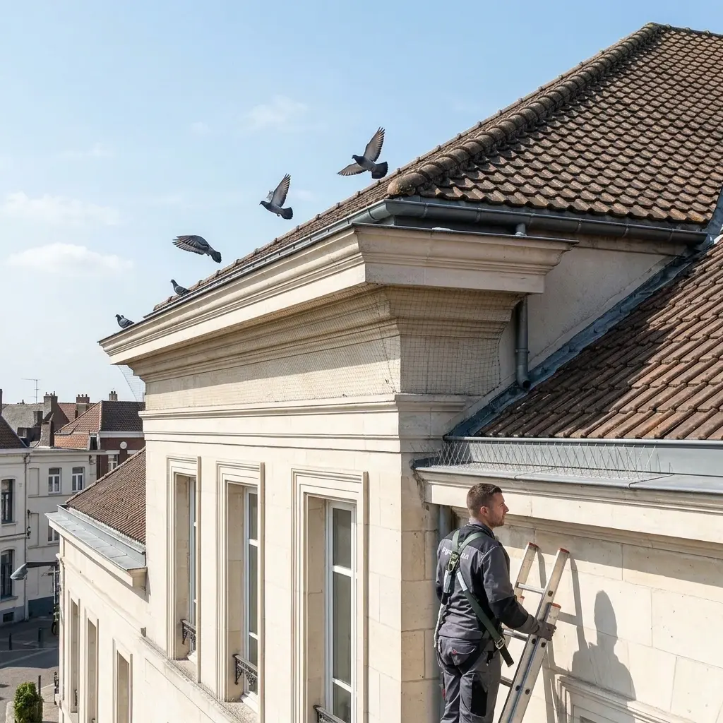 Comment prévenir l'installation des pigeons chez vous