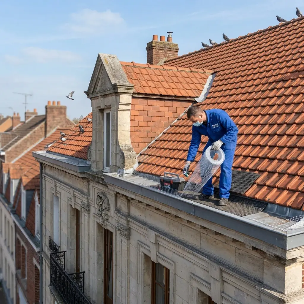 Intervention de dépigeonnage sécurisée et efficace à Vieux‑Condé