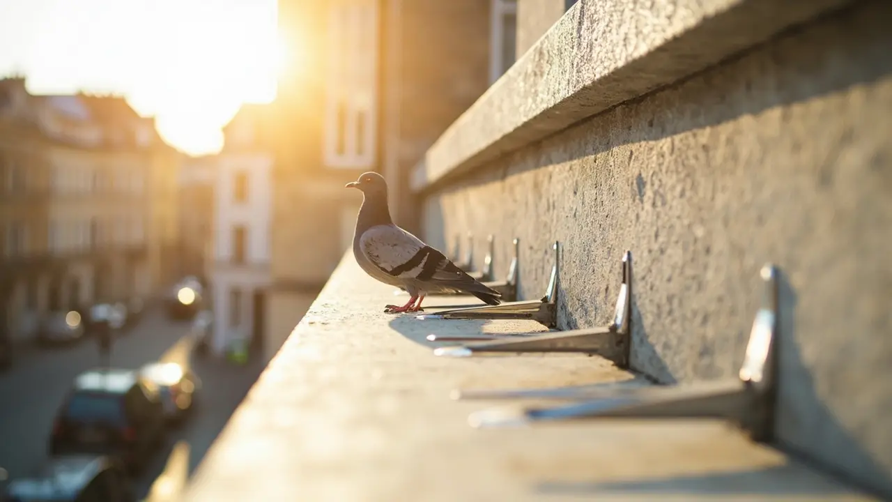 Prévenir l'installation des pigeons chez vous