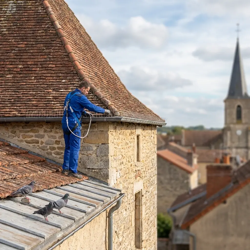 Prévenir l'installation des pigeons chez vous