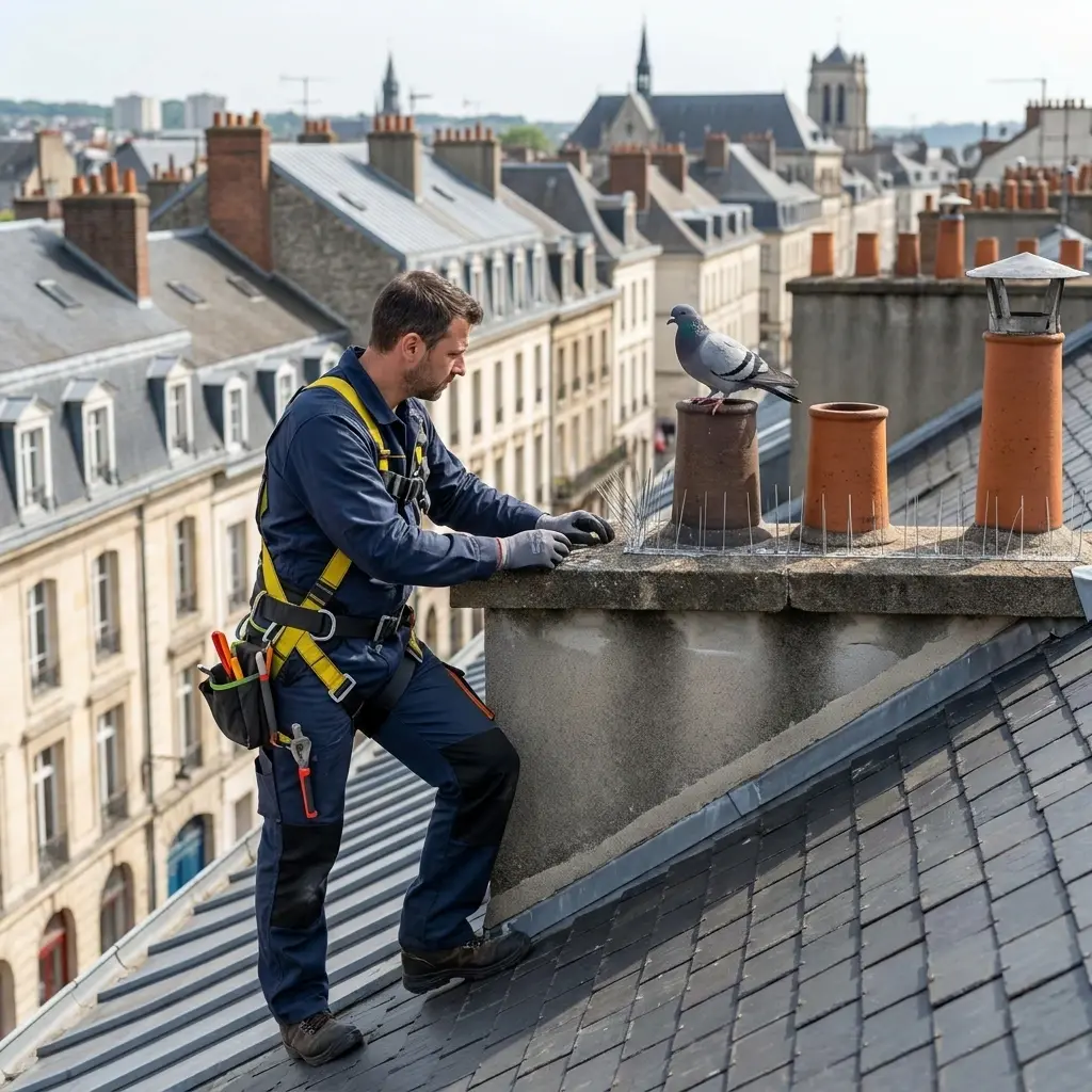 Prévenir l'installation des pigeons chez vous