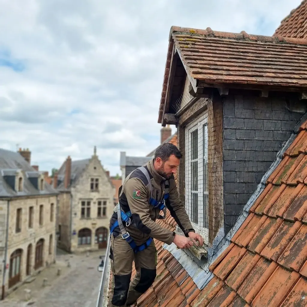 Une stratégie technique pour chasser les pigeons