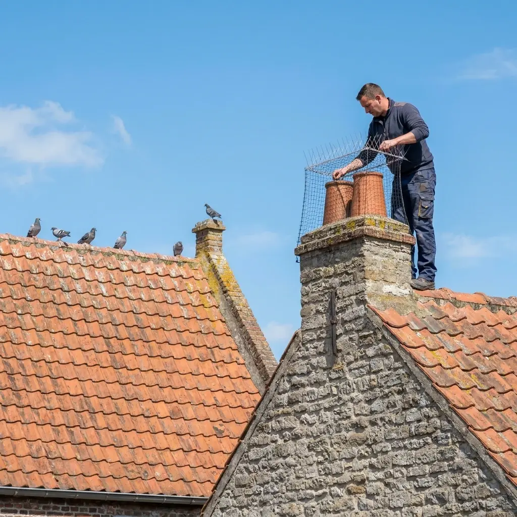 Prévenir le retour des pigeons sur vos propriétés