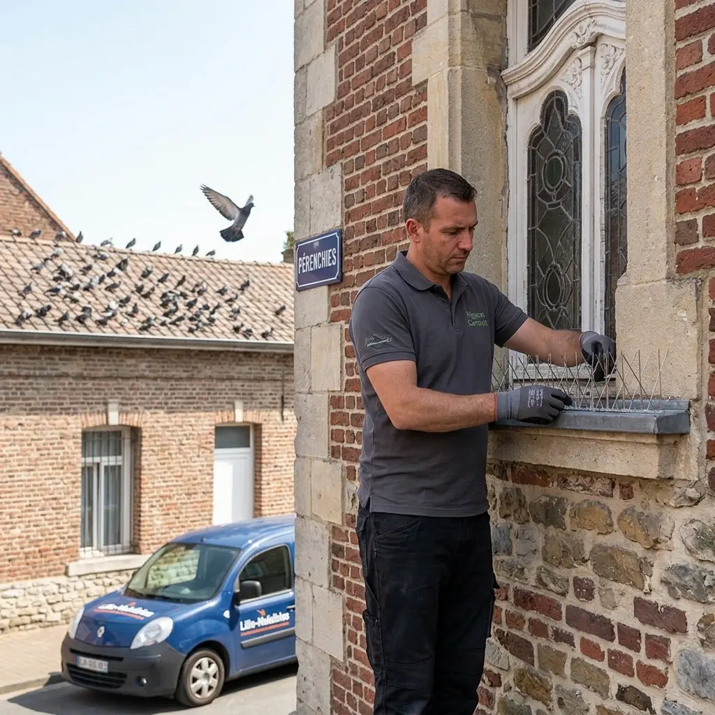 Comment se déroule l'intervention à Pérenchies ?