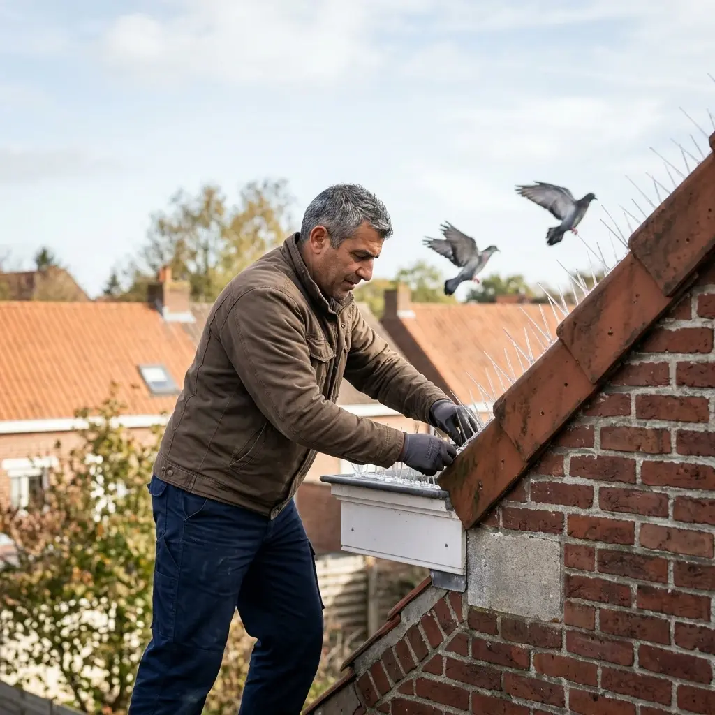 Comment prévenir le retour des pigeons chez vous