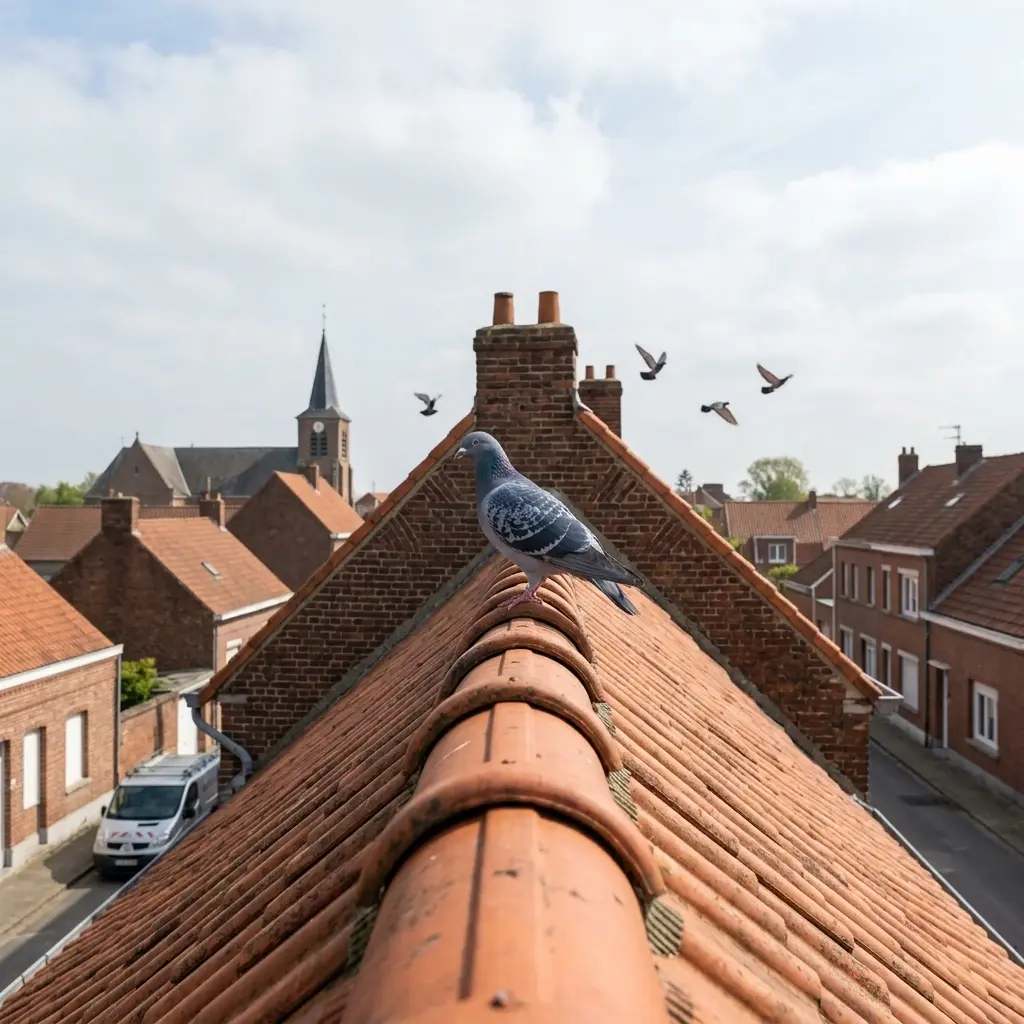 Dépigeonnage à La Chapelle-d'Armentières