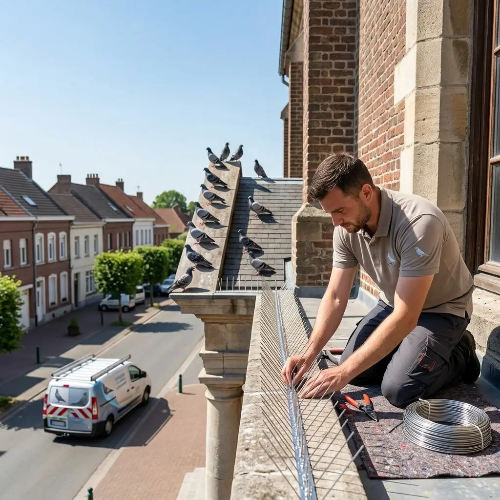 Comment se déroule l'intervention à La Chapelle-d'Armentières ?