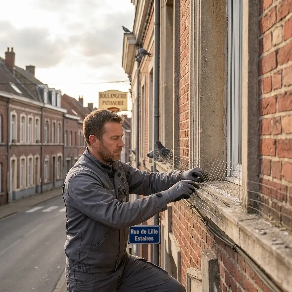 Besoin d'un dépigeonnage rapide à Estaires ?