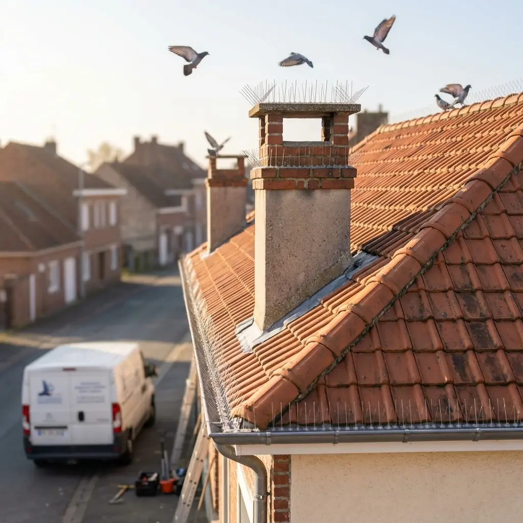 Comment limiter l'installation des pigeons chez vous à Préseau