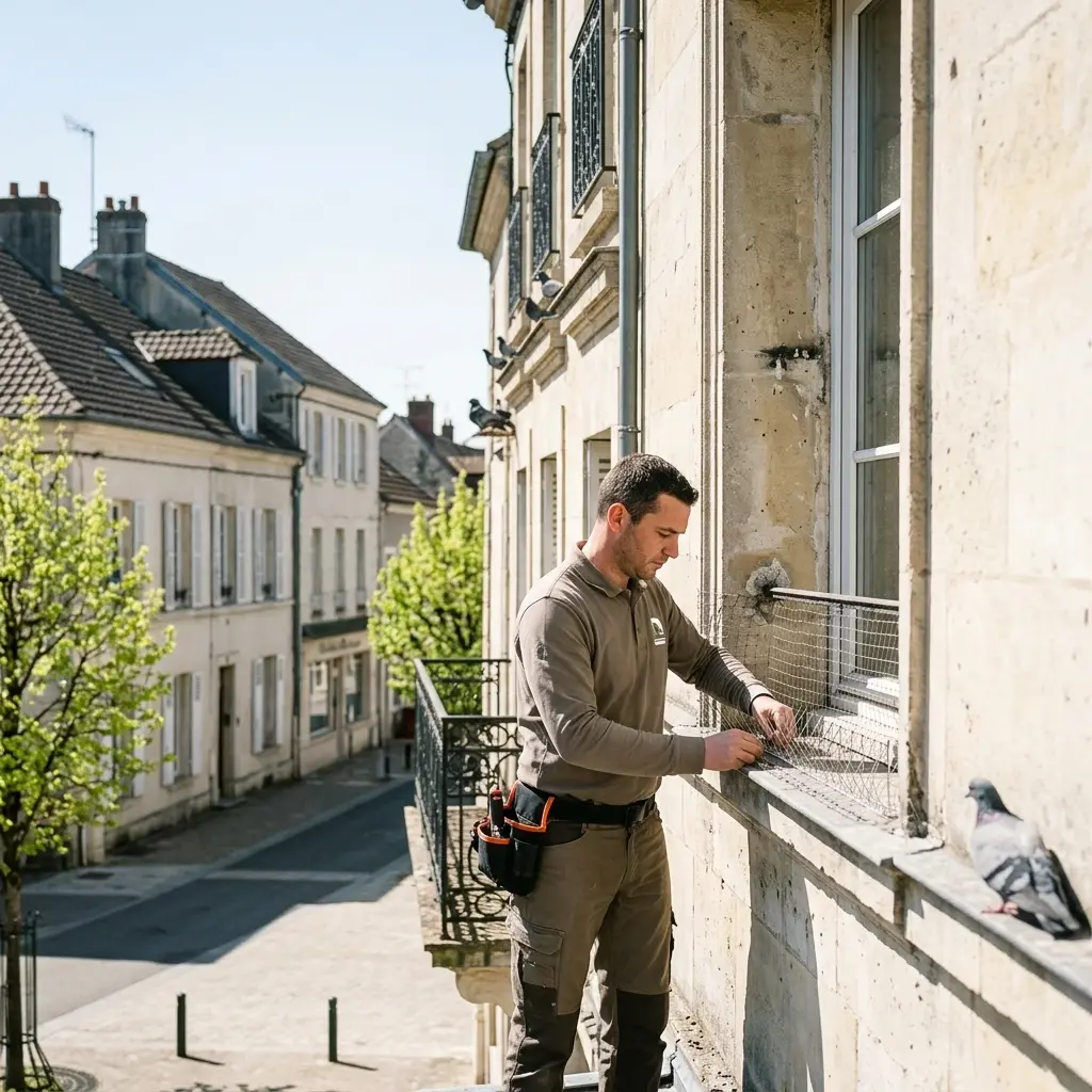 Comment prévenir le retour des pigeons chez vous à Liancourt