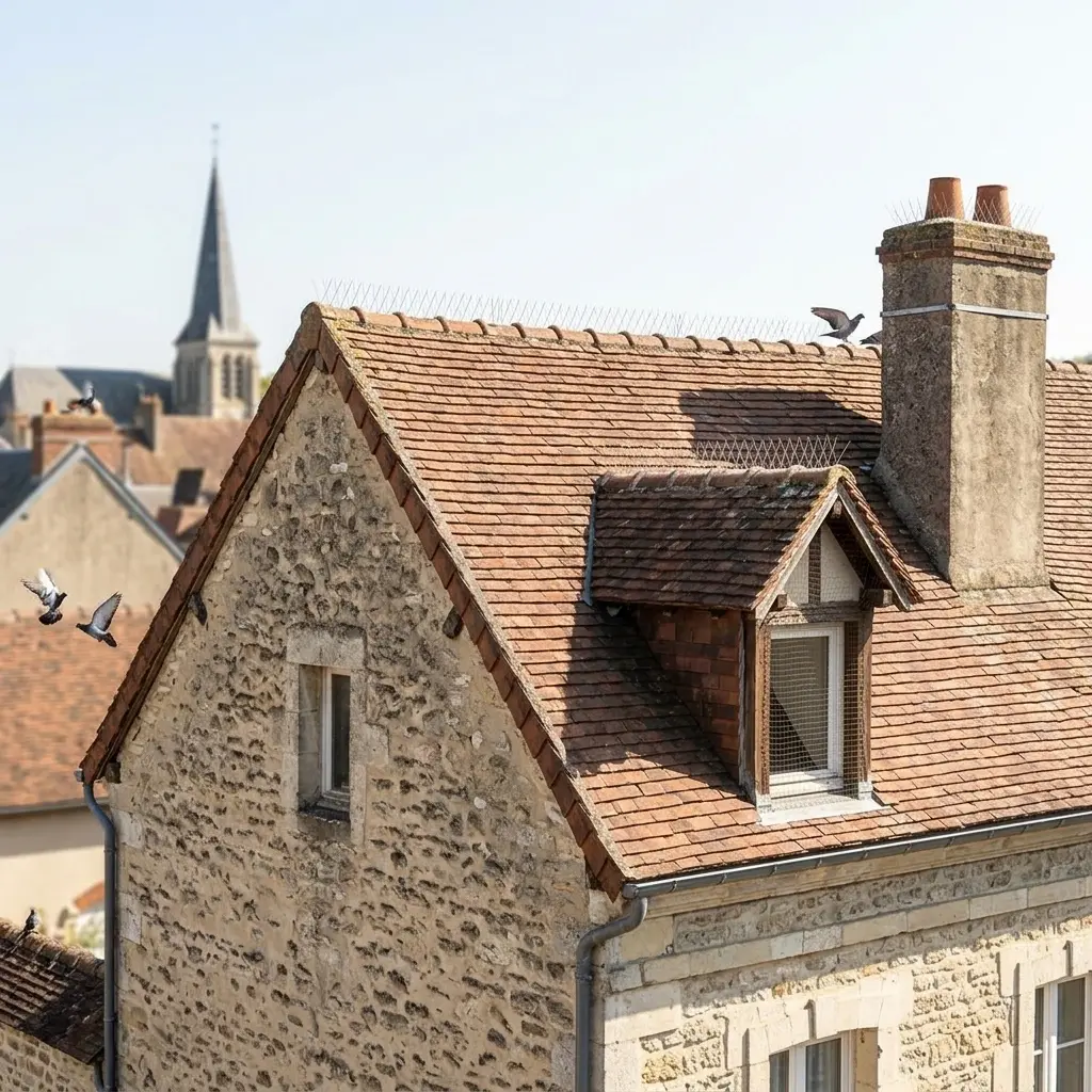 Les gestes pour limiter l'installation des pigeons
