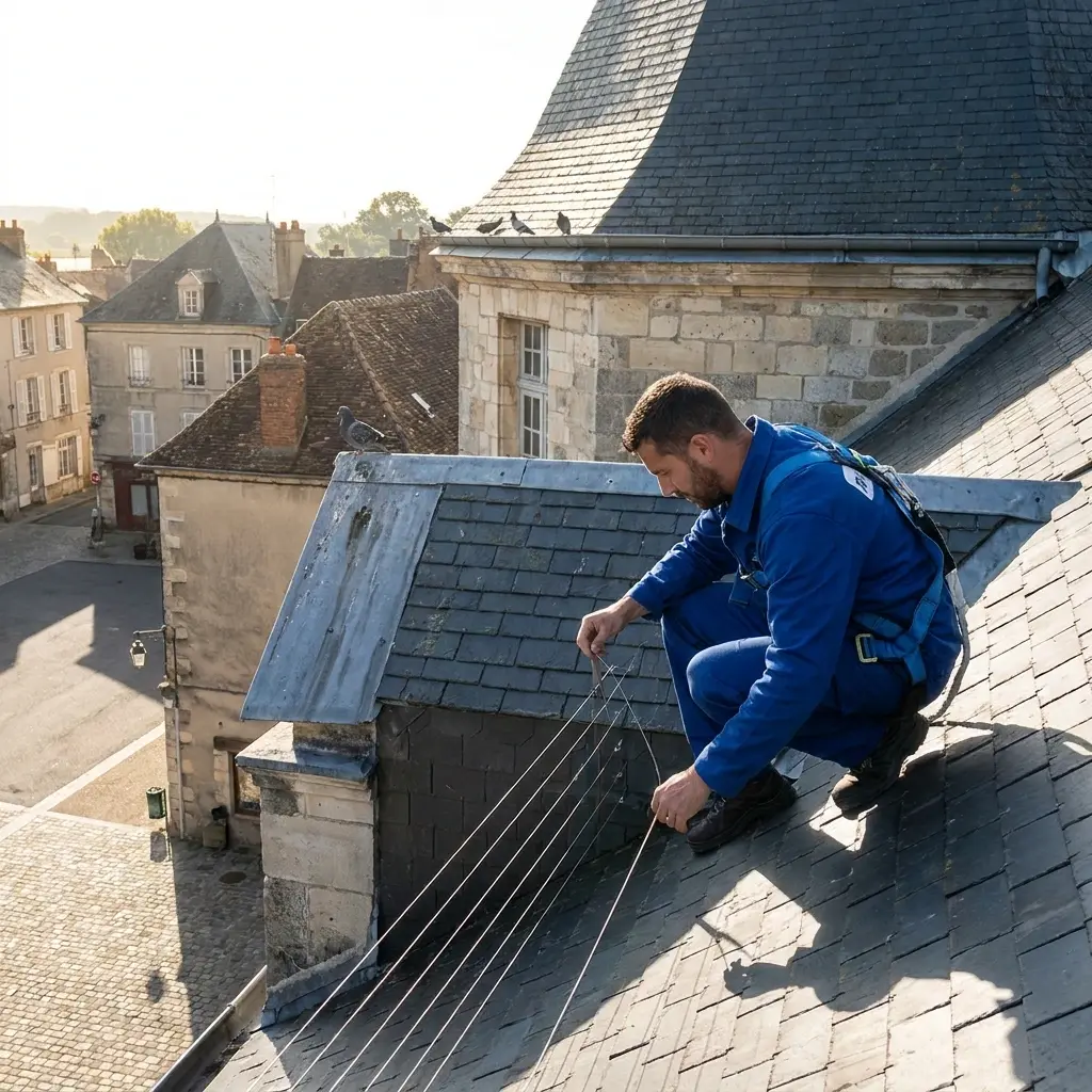 Un traitement technique et durable contre les pigeons