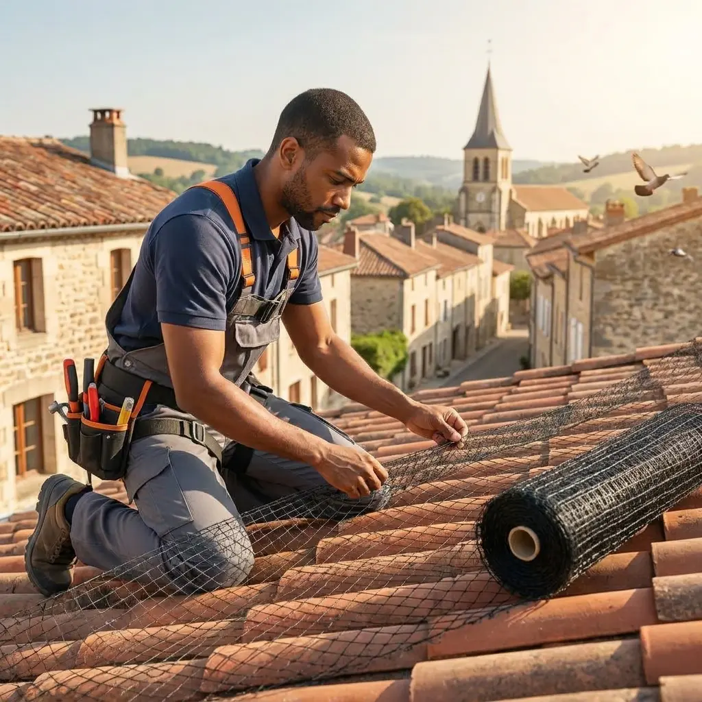 Gestes essentiels pour limiter l'installation des oiseaux