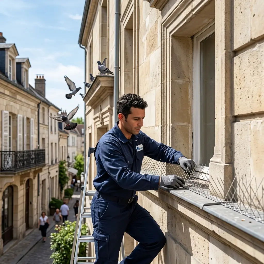 Comment limiter l'installation des pigeons chez vous