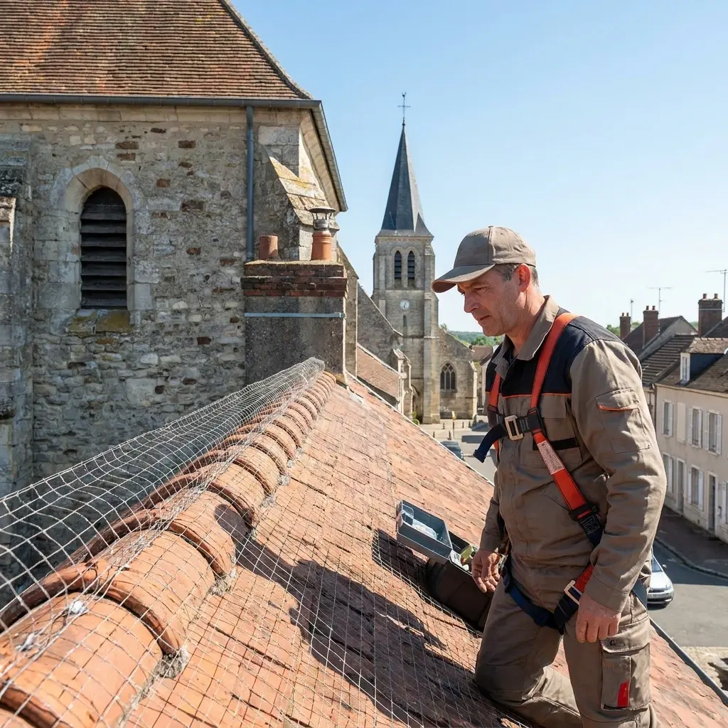 Comment prévenir l'installation des pigeons à Cauffry ?