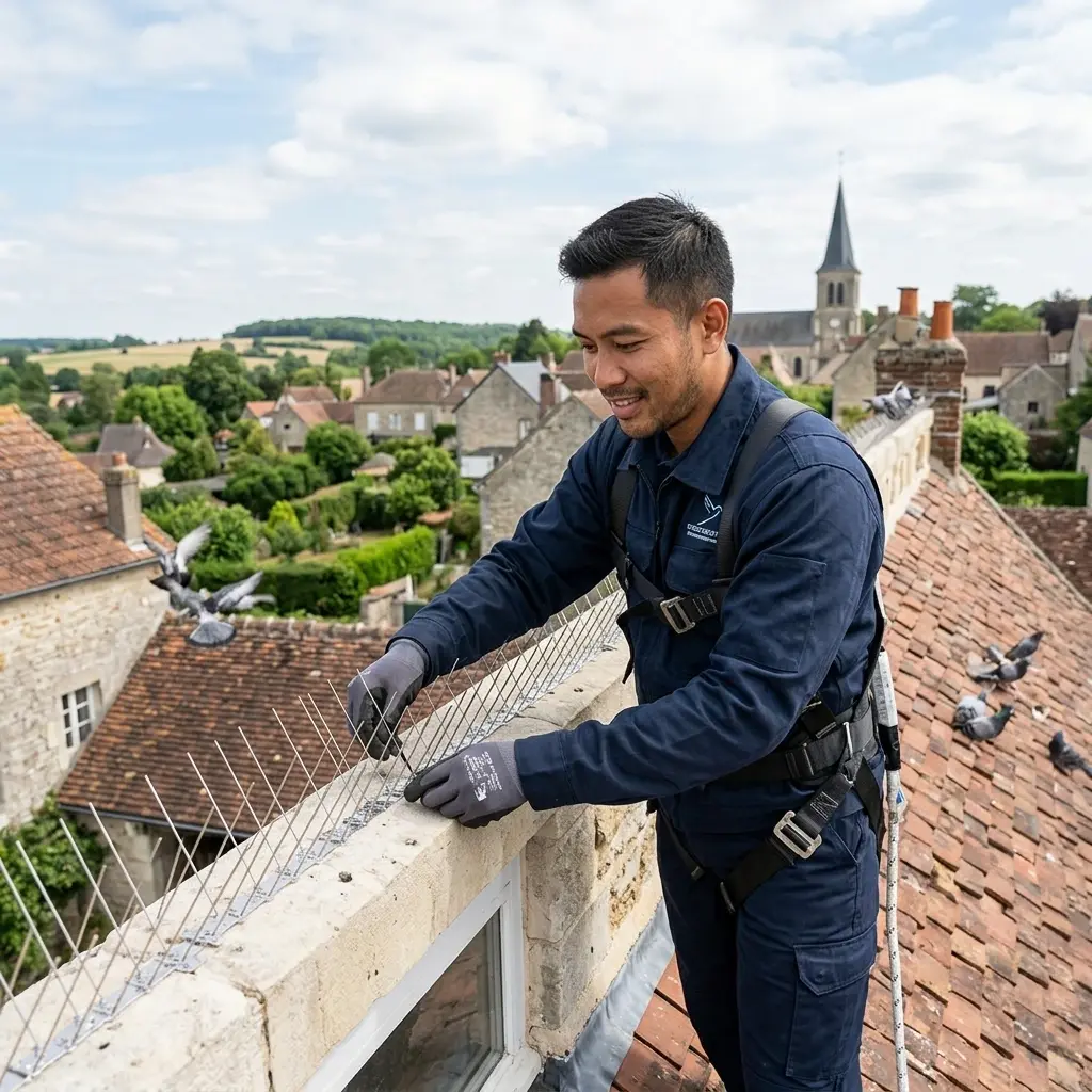 Comment limiter l'installation des pigeons chez vous ?