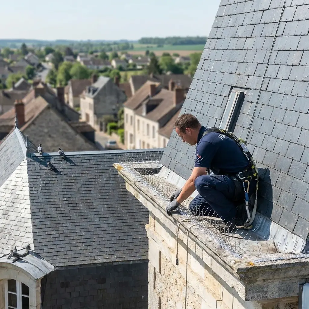 Comment limiter l'installation des pigeons chez vous