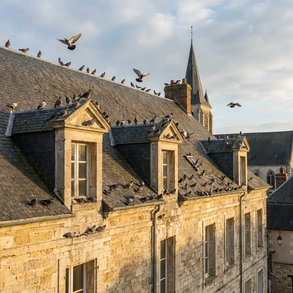 Comment prévenir le retour des pigeons chez vous