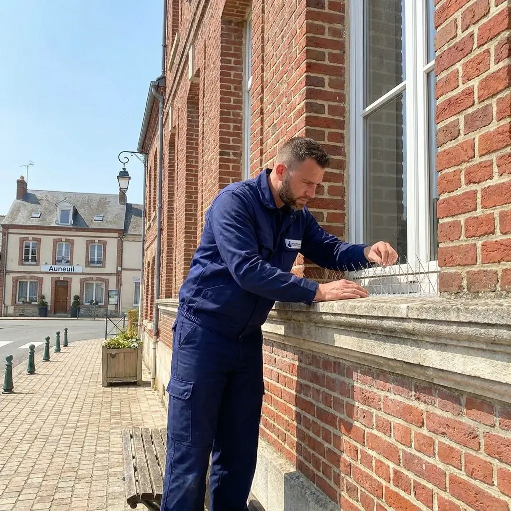 Une approche technique pour expulser les pigeons