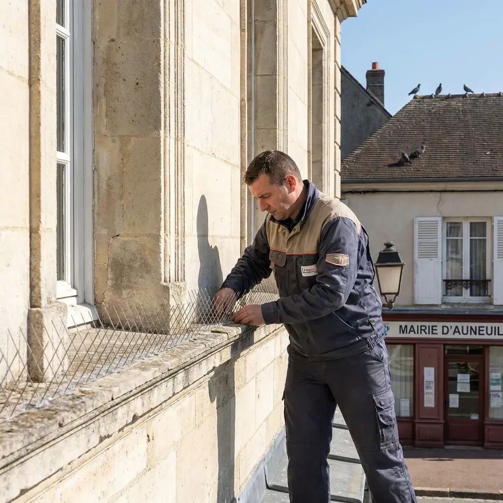 Comment se déroule l'intervention à Auneuil ?